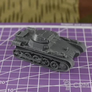 Описание картинки Немецкий легкий танк Panzer l А / масштаб 1:56/ 28мм от DModels по цене 400руб | Свободный Рынок Миниатюр - СРМ