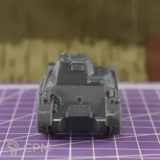Описание картинки Немецкий командирский танк Leichter (Funk) Panzerwagen / масштаб 1:56/ 28мм от DModels по цене 440руб | Свободный Рынок Миниатюр - СРМ