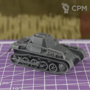 Описание картинки Немецкий командирский танк Leichter (Funk) Panzerwagen / масштаб 1:56/ 28мм от DModels по цене 440руб | Свободный Рынок Миниатюр - СРМ