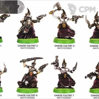 Описание картинки Cultists от Cron maT по цене 281руб | Свободный Рынок Миниатюр - СРМ