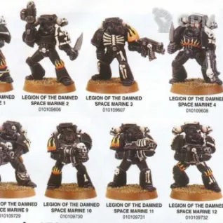 Описание картинки Old Legion of the Damned от Cron maT по цене 1 701руб | Свободный Рынок Миниатюр - СРМ