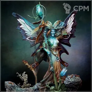 Описание картинки Ariel Mage Queen of Loren от OldHammer Мастерская по цене 500руб | Свободный Рынок Миниатюр - СРМ