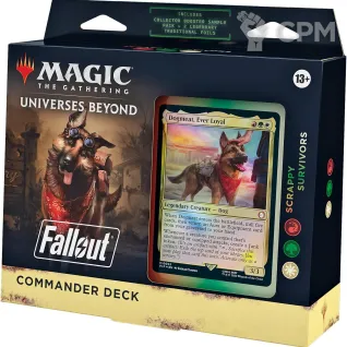Описание картинки Колода MTG Commander - Scrappy Survivors Fallout на английском языке от Дауран по цене 7 000руб | Свободный Рынок Миниатюр - СРМ