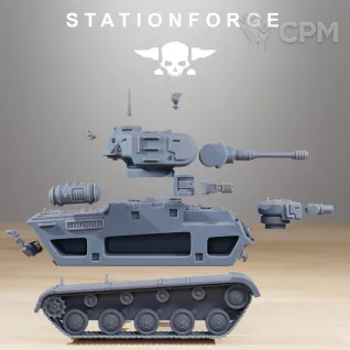 Описание картинки Rogal Dorn Battle Tank от Мастерская 3D Gia по цене 4 200руб | Свободный Рынок Миниатюр - СРМ