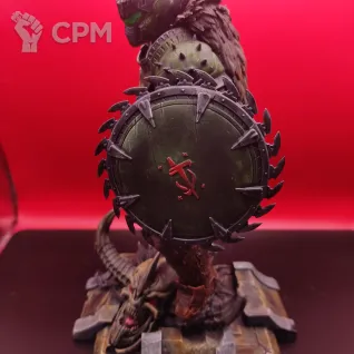Описание картинки Doom Slayer / Палач Рока — doom The Dark Ages от Жидкий Пират по цене 11 000руб | Свободный Рынок Миниатюр - СРМ