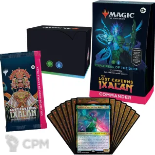 Описание картинки Колода Explorers of the Deep выпуска  The Lost Caverns of Ixalan на английском языке от Дауран по цене 7 500руб | Свободный Рынок Миниатюр - СРМ