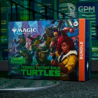 Описание картинки Подарочный Bundle выпуска MTG Teenage Mutant Ninja Turtles на английском языке от Дауран по цене 6 500руб | Свободный Рынок Миниатюр - СРМ