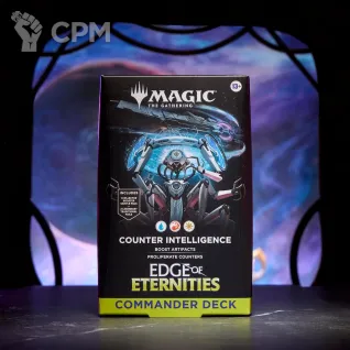 Описание картинки Колоды Commander MTG Edge of Eterneties Counter Intelligence на английском языке от Дауран по цене 6 000руб | Свободный Рынок Миниатюр - СРМ