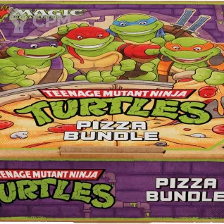 Описание картинки Pizza Bundle выпуска MTG Teenage Mutant Ninja Turtles на английском языке от Дауран по цене 10 000руб | Свободный Рынок Миниатюр - СРМ