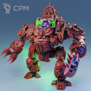 Описание картинки Blood Angels Furioso Redemptor Dreadnought от Мастерская террейна по цене 1 100руб | Свободный Рынок Миниатюр - СРМ