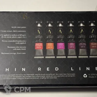 Описание картинки Scalecolor Artist: Thin red line set от Waff Minis по цене 3 000руб | Свободный Рынок Миниатюр - СРМ