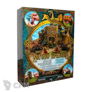 Описание картинки Игровой набор Битвы Fantasy Логово дракона от Кот и Ворон по цене 1 750руб | Свободный Рынок Миниатюр - СРМ