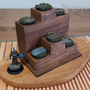 Описание картинки Подставка/ подиум/ диорама для миниатюр DND, Warhammer, Malifaux. от Сергей Владимирович по цене 2 500руб | Свободный Рынок Миниатюр - СРМ
