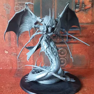 Описание картинки Fulgrim – Daemon Primarch of Slaanesh от OMG_SL по цене 9 650руб | Свободный Рынок Миниатюр - СРМ
