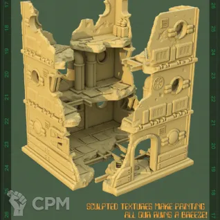 Описание картинки Make the Wasteland Great Again от Studio Cockatoo по цене 27 500руб | Свободный Рынок Миниатюр - СРМ