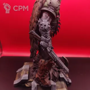Описание картинки Doom Slayer / Палач Рока — Doom The Dark Ages от Жидкий Пират по цене 11 000руб | Свободный Рынок Миниатюр - СРМ