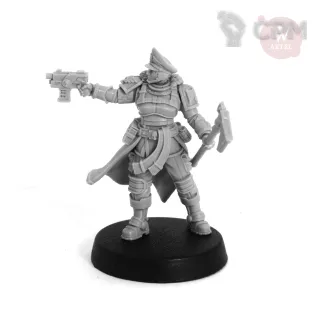 Описание картинки Commissar Raivel - Heart of Darkness edition от Артель W по цене 800руб | Свободный Рынок Миниатюр - СРМ