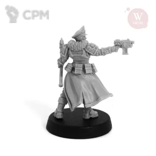Описание картинки Commissar Raivel - Heart of Darkness edition от Артель W по цене 800руб | Свободный Рынок Миниатюр - СРМ