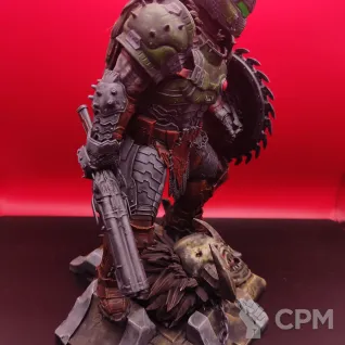 Описание картинки Doom Slayer / Палач Рока — Doom The Dark Ages от Жидкий Пират по цене 11 000руб | Свободный Рынок Миниатюр - СРМ