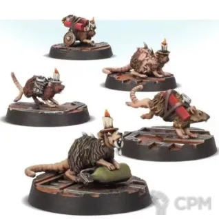 Описание картинки Bomb Rats от WastelandMiniatures по цене 200руб | Свободный Рынок Миниатюр - СРМ