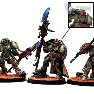 Описание картинки Adeptus Custodes army от KhornyBabe  по цене 50 000руб | Свободный Рынок Миниатюр - СРМ