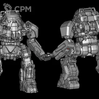 Описание картинки UrbanMech (L-30T-IS) UM от Mystery sHack по цене 300руб | Свободный Рынок Миниатюр - СРМ