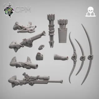 Описание картинки Большая банда для Мордхейма от 3D Wargaming по цене 3 000руб | Свободный Рынок Миниатюр - СРМ