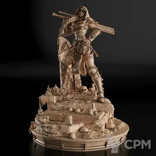 Описание картинки Blood Red Hood Фигурка (Warhammer) от GAS3TXD  по цене 4 500руб | Свободный Рынок Миниатюр - СРМ