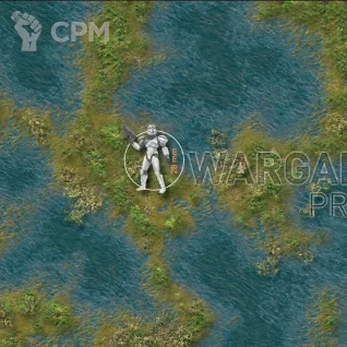 Описание картинки Игровое поле "Болото" bm118 6'х4' от WargamePrint по цене 3 450руб | Свободный Рынок Миниатюр - СРМ