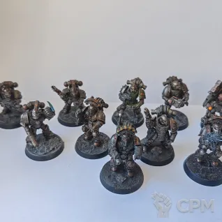 Описание картинки Iron Warriors Chaos Legionaries от Dan_the_man по цене 1 600руб | Свободный Рынок Миниатюр - СРМ
