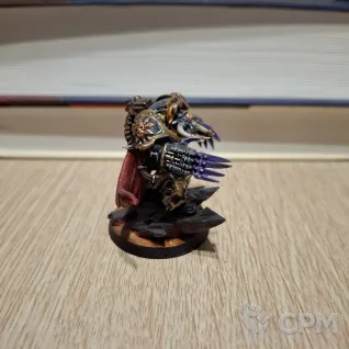 Описание картинки Chaos lord in terminator armour от Sarvus по цене 1 500руб | Свободный Рынок Миниатюр - СРМ