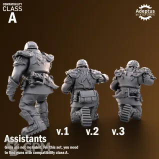 Описание картинки Heavy weapons squad Sporeblight Regiment от Zakat-3D по цене 250руб | Свободный Рынок Миниатюр - СРМ
