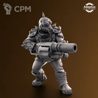 Описание картинки Special weapons Sporeblight Regiment от Zakat-3D по цене 280руб | Свободный Рынок Миниатюр - СРМ