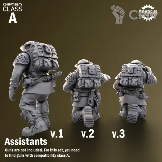 Описание картинки Heavy weapons squad Sunclaw Regiment от Zakat-3D по цене 250руб | Свободный Рынок Миниатюр - СРМ