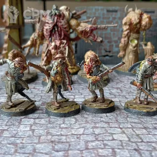 Описание картинки Black Grail Army от Zaboh по цене 16 000руб | Свободный Рынок Миниатюр - СРМ