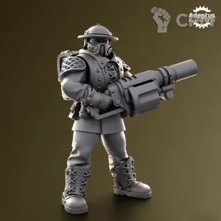 Описание картинки Special weapons Sunclaw Regiment от Zakat-3D по цене 280руб | Свободный Рынок Миниатюр - СРМ