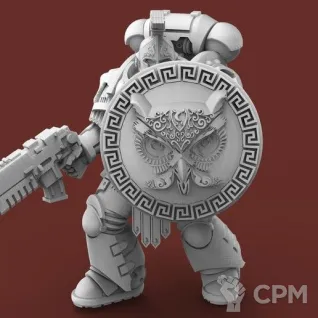 Описание картинки Минотавры#2(болтеры/пиломечи) от 3D Wargaming по цене 250руб | Свободный Рынок Миниатюр - СРМ
