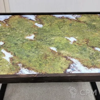 Описание картинки Игровое поле Vernal grass от Строго по-Имперски по цене 1 468руб | Свободный Рынок Миниатюр - СРМ