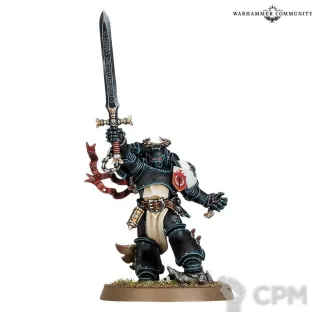 Описание картинки Новый Black Templars Emperor's Champion от Студия Лютье по цене 675руб | Свободный Рынок Миниатюр - СРМ