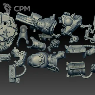 Описание картинки Apothecary Biologis (Scan) от AxeL's Forge по цене 325руб | Свободный Рынок Миниатюр - СРМ