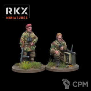 Описание картинки Британия, Десантники, British Paratroopers, HQ2 от 3DPrintClub по цене 75руб | Свободный Рынок Миниатюр - СРМ