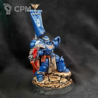 Описание картинки Space marine Captain Centros 3D от Superguns по цене 1 000руб | Свободный Рынок Миниатюр - СРМ