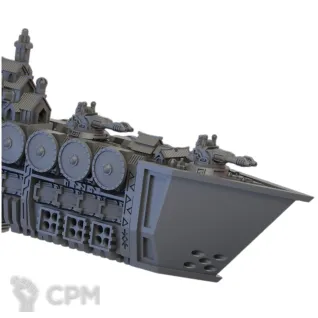 Описание картинки Hrafnkel - Gloriana Class Battleship от 3Д печать миниатюр по цене 2 507руб | Свободный Рынок Миниатюр - СРМ
