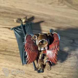 Описание картинки Blood Аngels Sanguinary Guard (old) original х 5 + Бонусный (6-й) от amatveev по цене 2 500руб | Свободный Рынок Миниатюр - СРМ