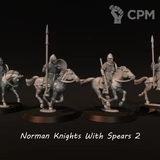 Описание картинки Norman Knights от Manufactorum76 по цене 2 000руб | Свободный Рынок Миниатюр - СРМ