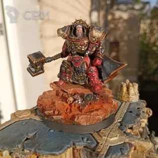 Описание картинки GABRIEL ANGELOS, CHAPTER MASTER OF THE BLOOD RAVENS(terminator captain) от  по цене 4 000руб | Свободный Рынок Миниатюр - СРМ