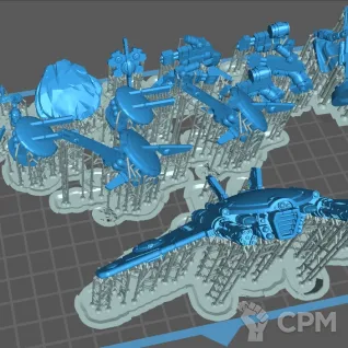 Описание картинки Стартер пак тау №1 / Starter Set TaU №1 от 3D6 по цене 800руб | Свободный Рынок Миниатюр - СРМ