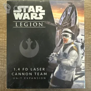 Описание картинки Star Wars Legion - 1.4 FD Laser Cannon Team от Mini Wargame по цене 3 950руб | Свободный Рынок Миниатюр - СРМ