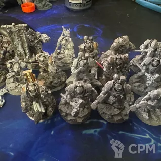 Описание картинки Paladin Squad с героями и дредом от 3D Shop  по цене 4 000руб | Свободный Рынок Миниатюр - СРМ