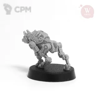 Описание картинки Plootow the Cyberdog от Артель W по цене 550руб | Свободный Рынок Миниатюр - СРМ